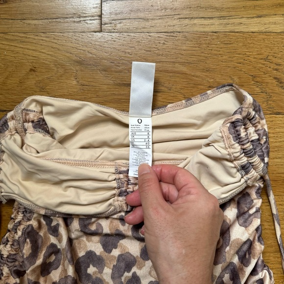 NWOT Zimmerman leopard one-piece swimsuit (size: 2-4) - Picture 7 of 10